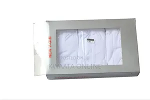 New Virgin Pack of 3 Men's Cotton Boxers - White