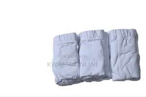 New Virgin Pack of 3 Men's Cotton Boxers - White