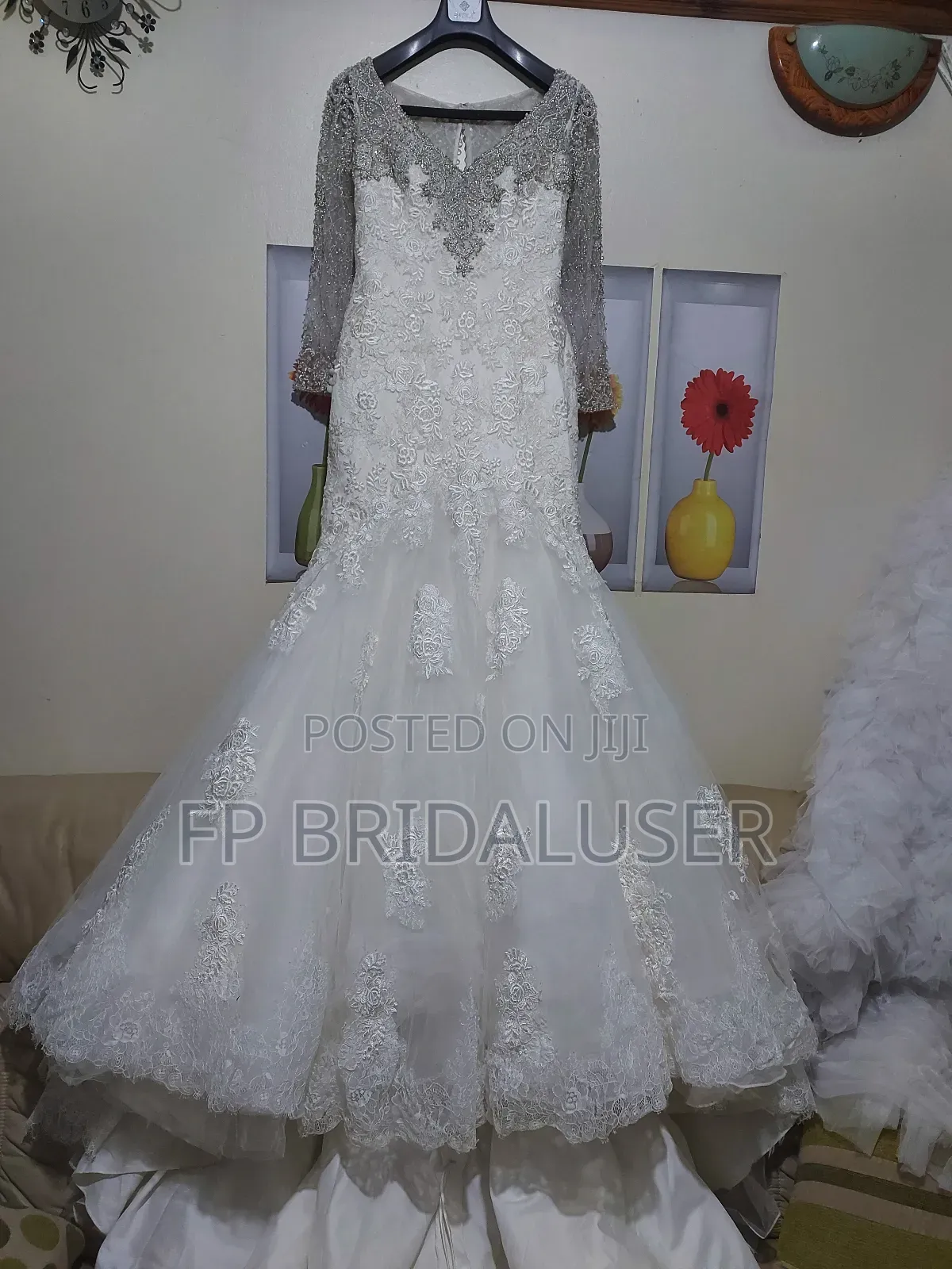Wedding Gown Mermaid Beaded