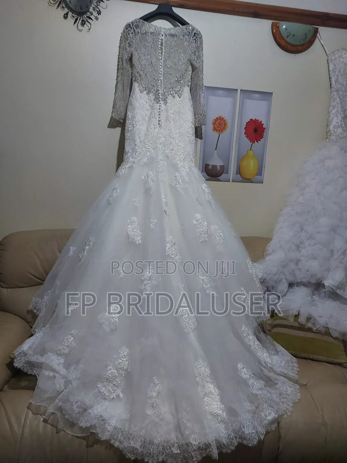 Wedding Gown Mermaid Beaded