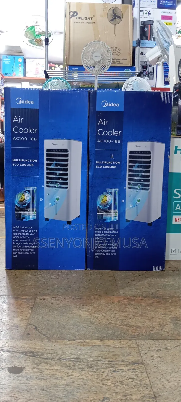 Midea 6l Air Cooler With 3in1 Purifier, Ionizer Humidifier