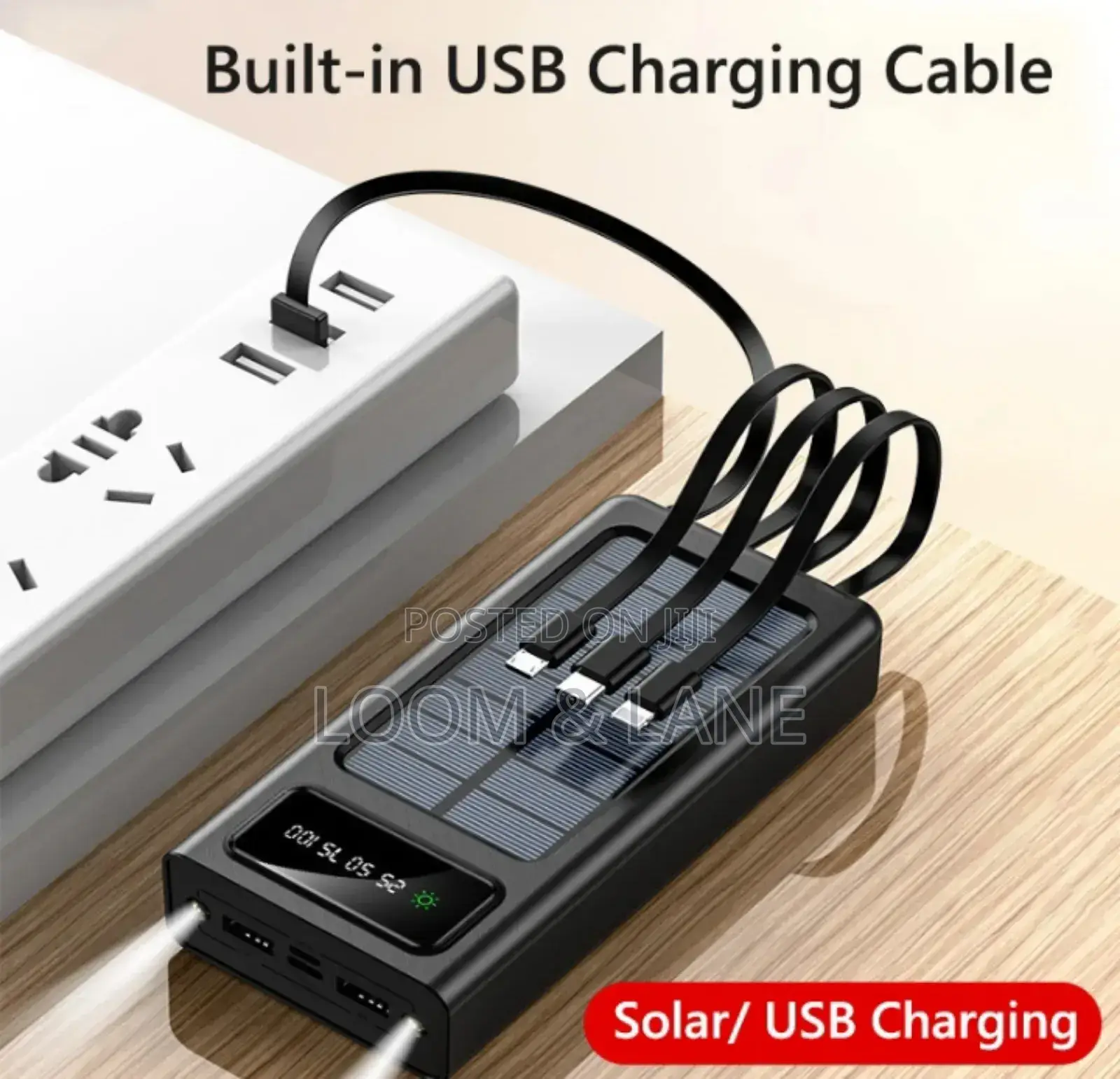 New Design Custom Solar Powerbank
