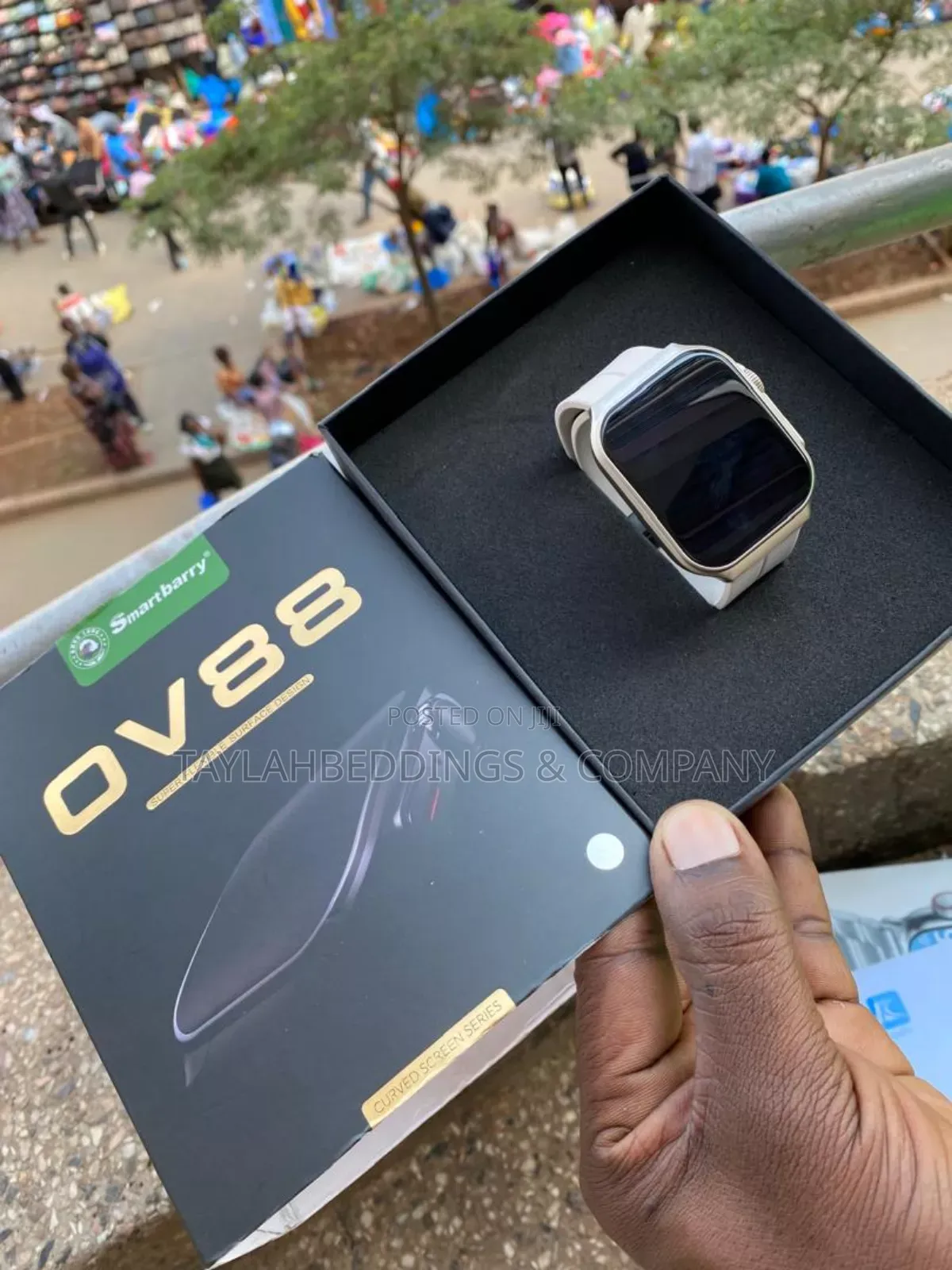 Ov88 Super Curved Screen Smart Watch Sports Mode, Pedometer