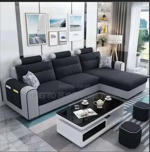 Photo - Mix and Match L Sofa With a High Appearance