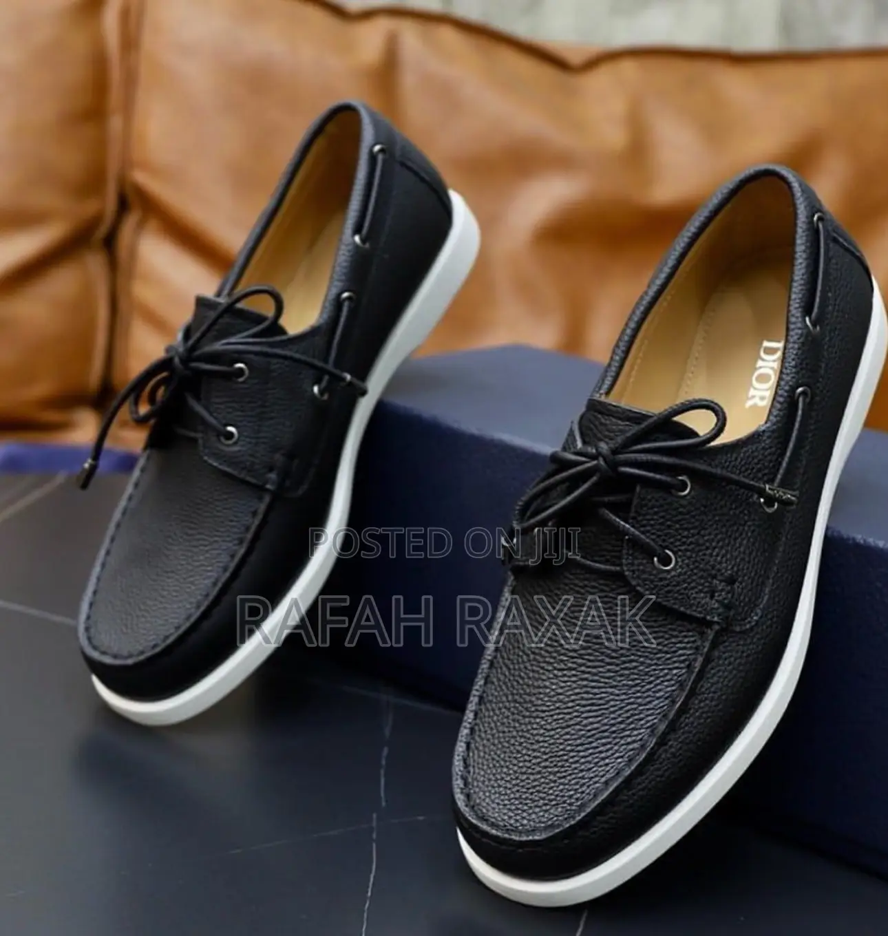 Men’S Super Classic Lace Up Christian Dior Low Loafers