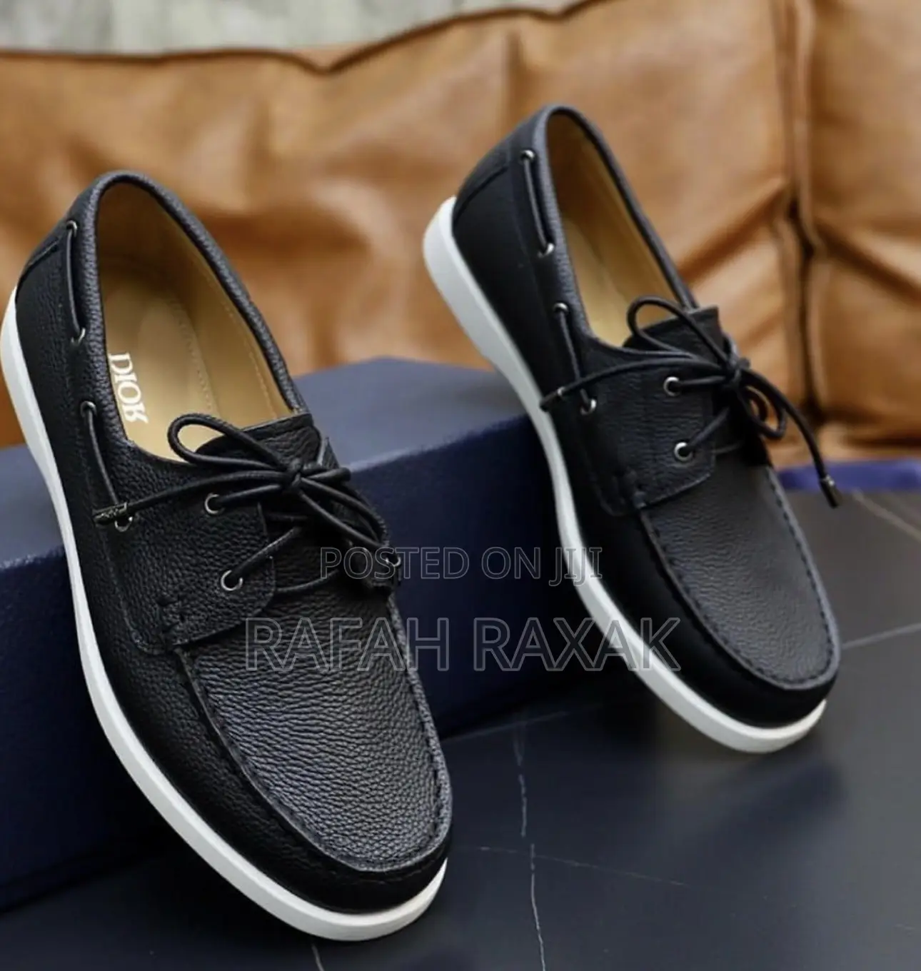 Men’S Super Classic Lace Up Christian Dior Low Loafers