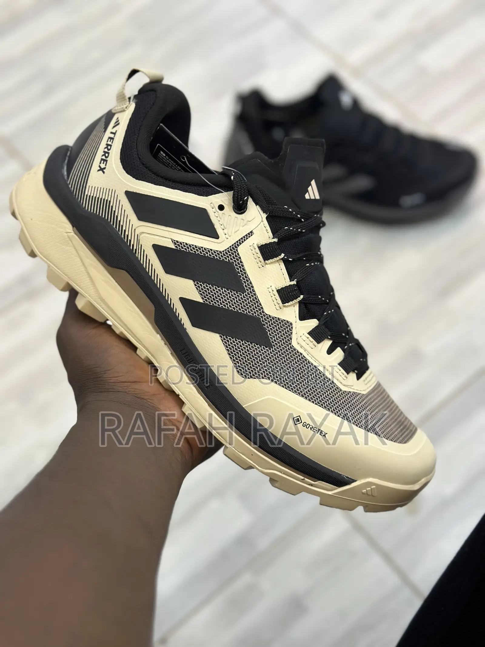 Original Men’S Brown Adidas Terrex Free Hiker 2 Low Sneakers
