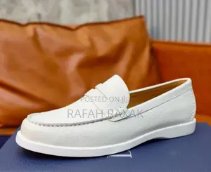 Original Classic Smart Casual Off-white Dior Loafer Moccasin
