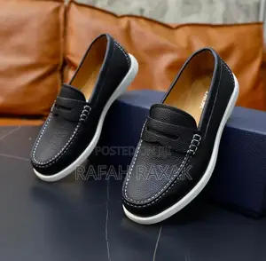 Original Men’S Classic Black Casual Dior Loafer Moccasins