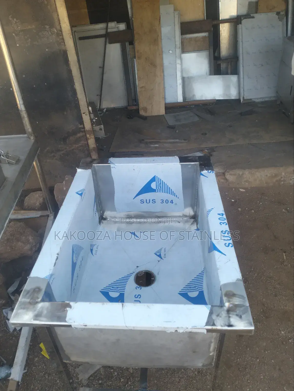 Stainless Steel Commercial Sink