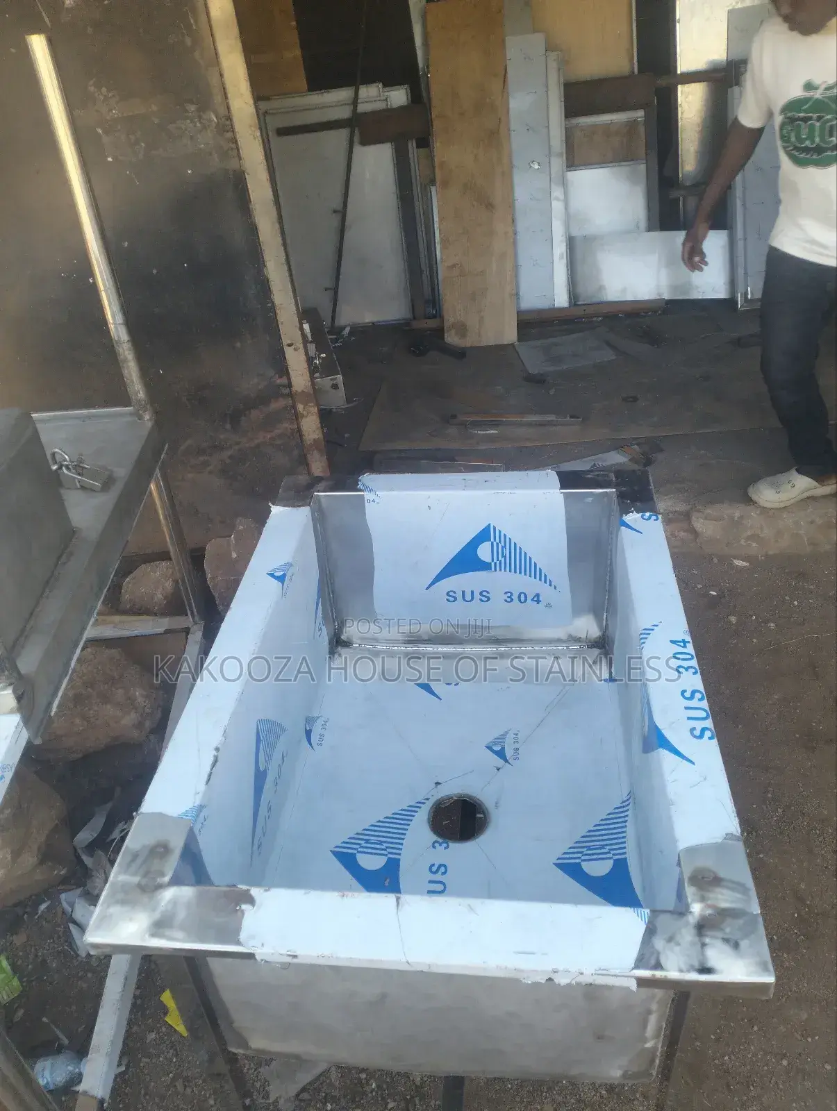 Stainless Steel Commercial Sink