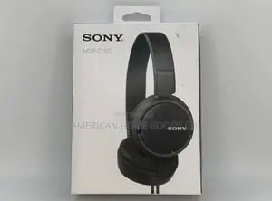 Sony MDR-Zx110 Zx Series Headphones Black Mdrzx110 Wired
