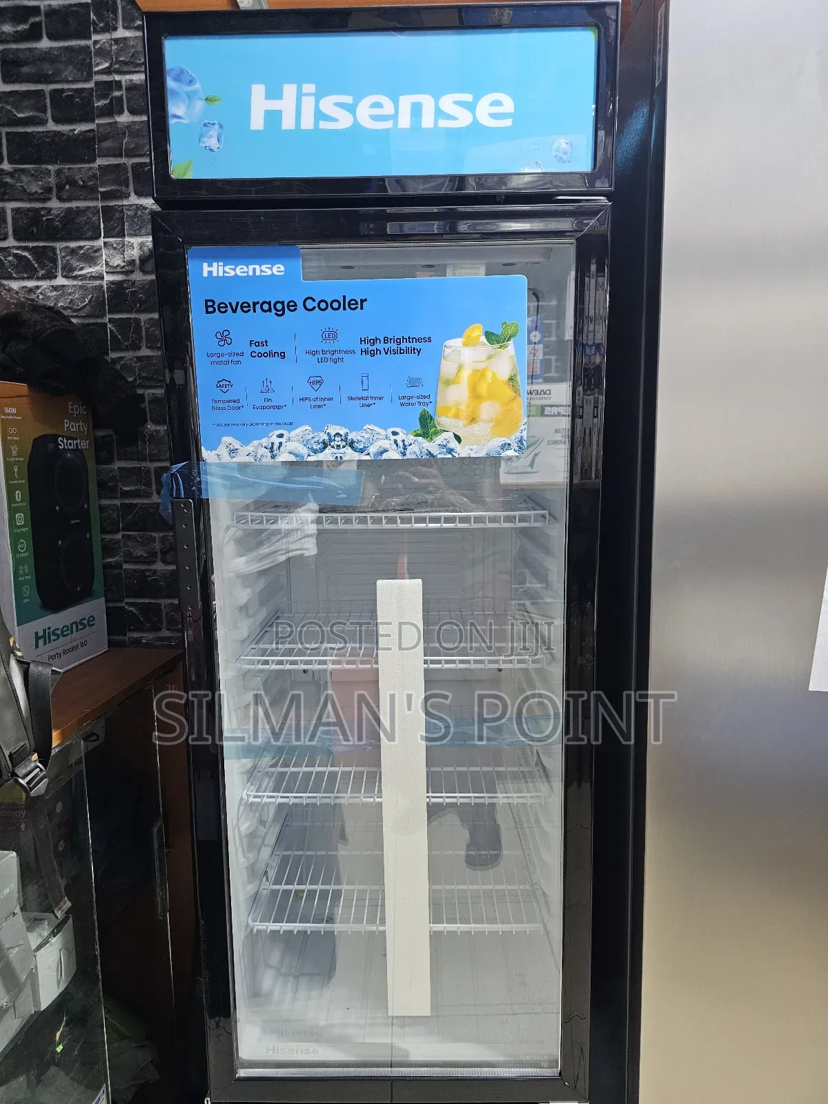 Hisense 300 Litre Display Fridge