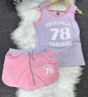 Women's Two Piece Nightie Shorts