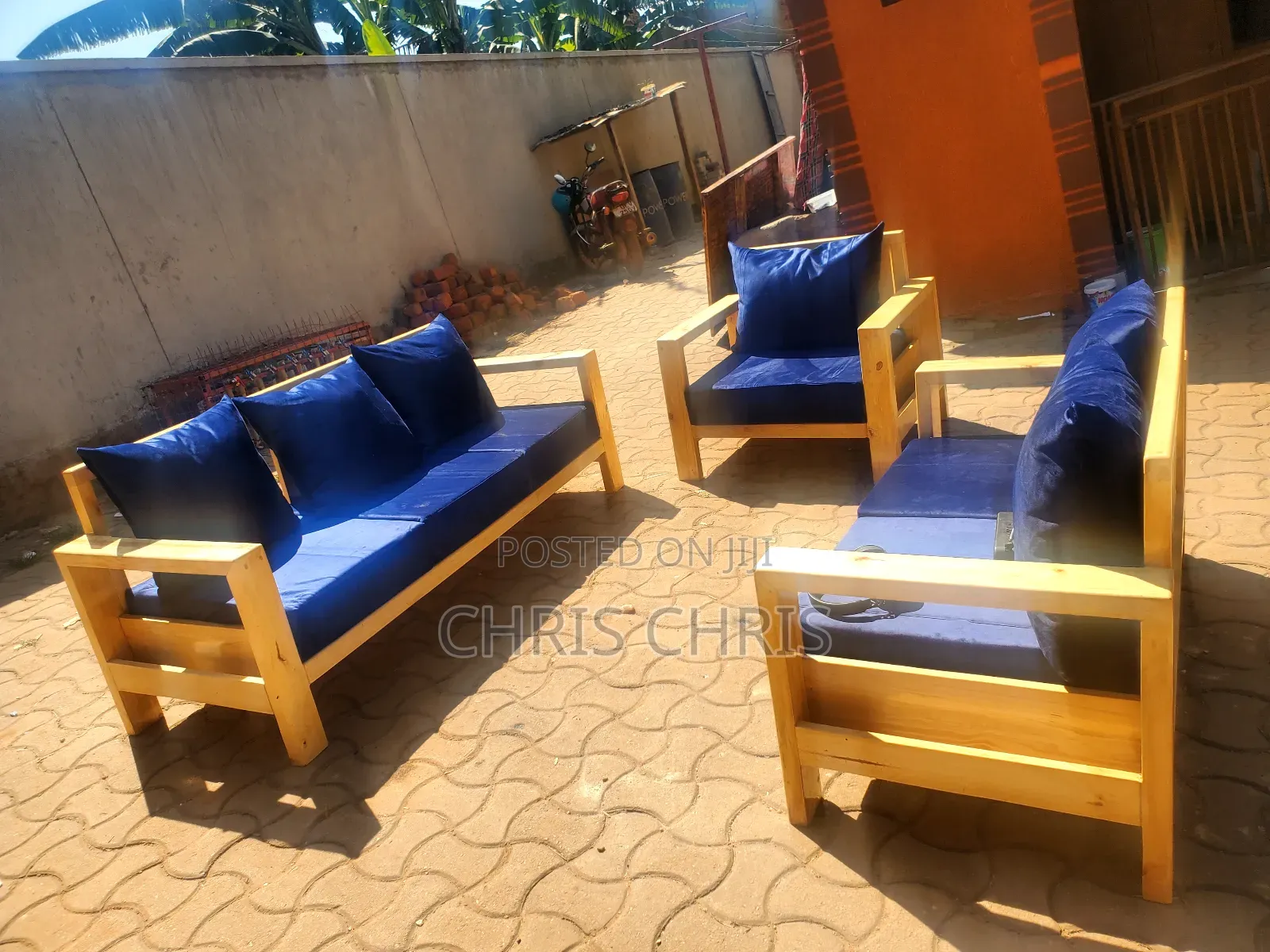 Chair Set With Cushions