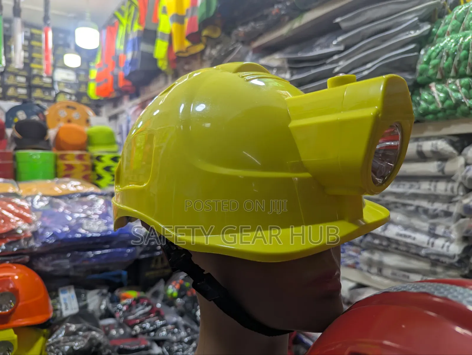 Helmets With Head Lamp ( Helmet With Torch)