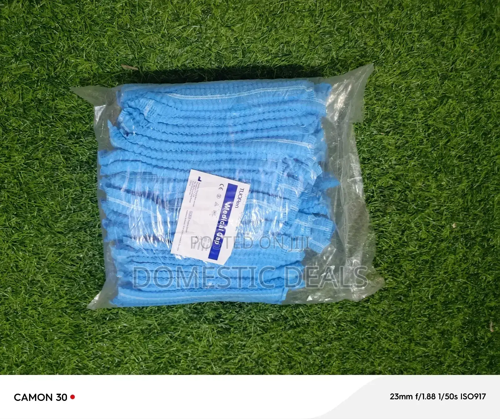 100pcs Hair Cover Nets - Blue
