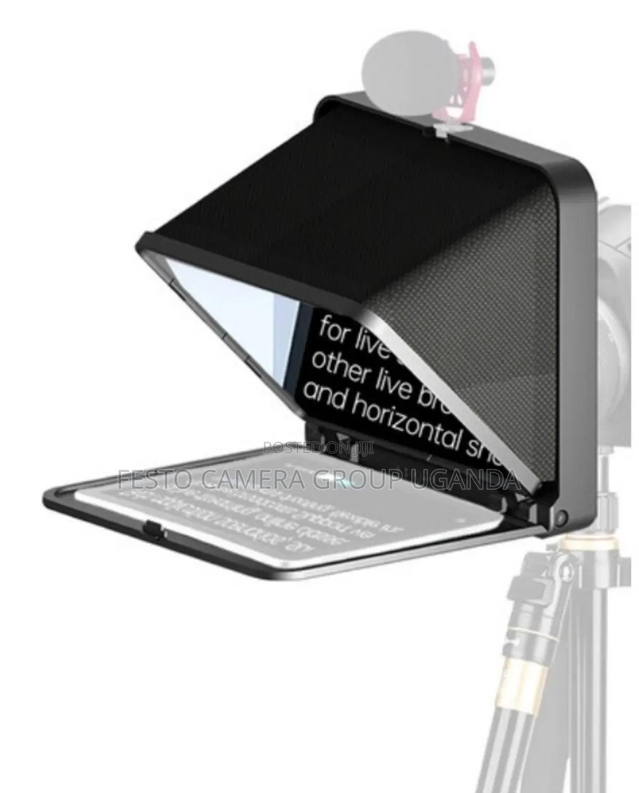 Lensgo Tc7 Portable Teleprompter for Smartphones, Tablets