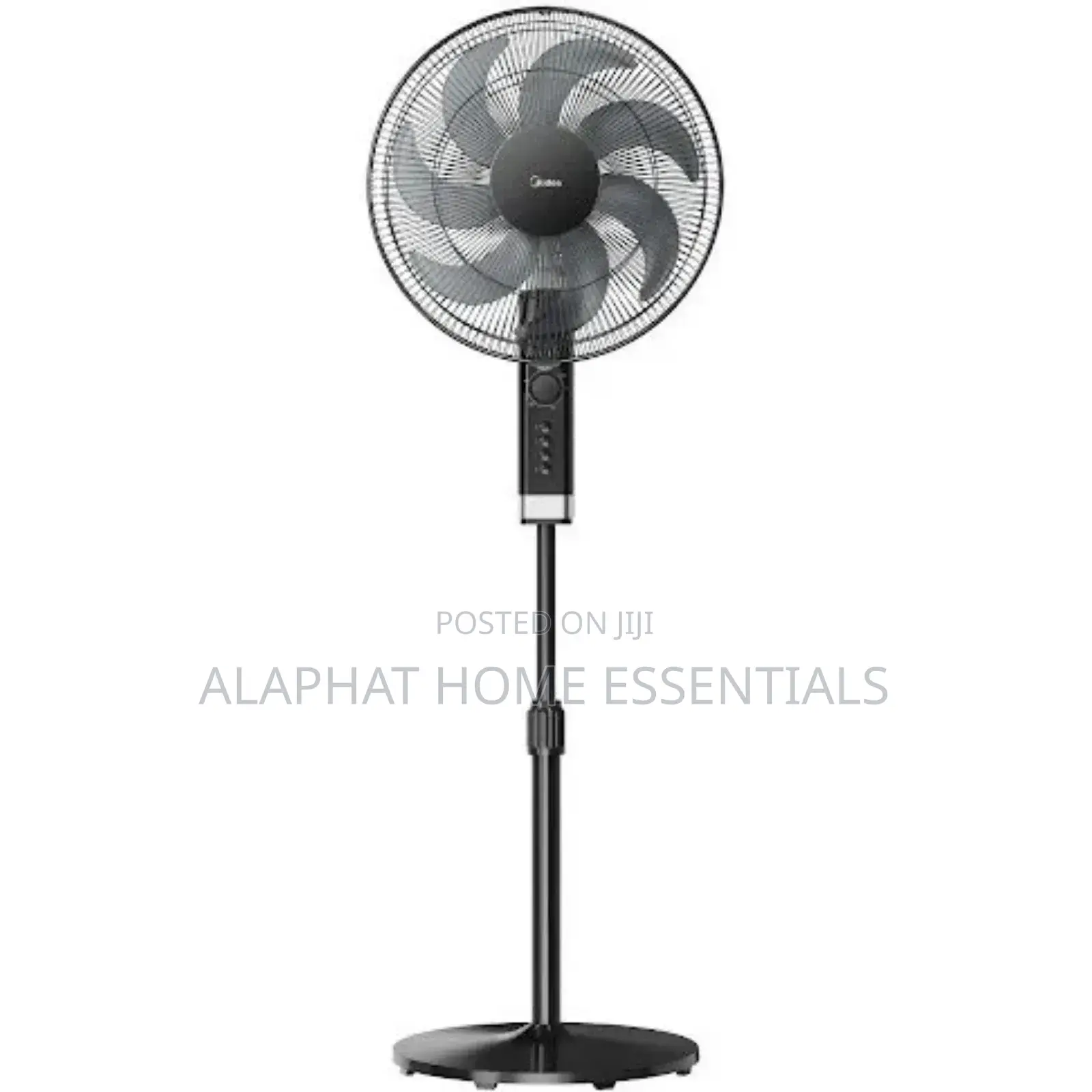 Original Midea Stand Fan (Black)