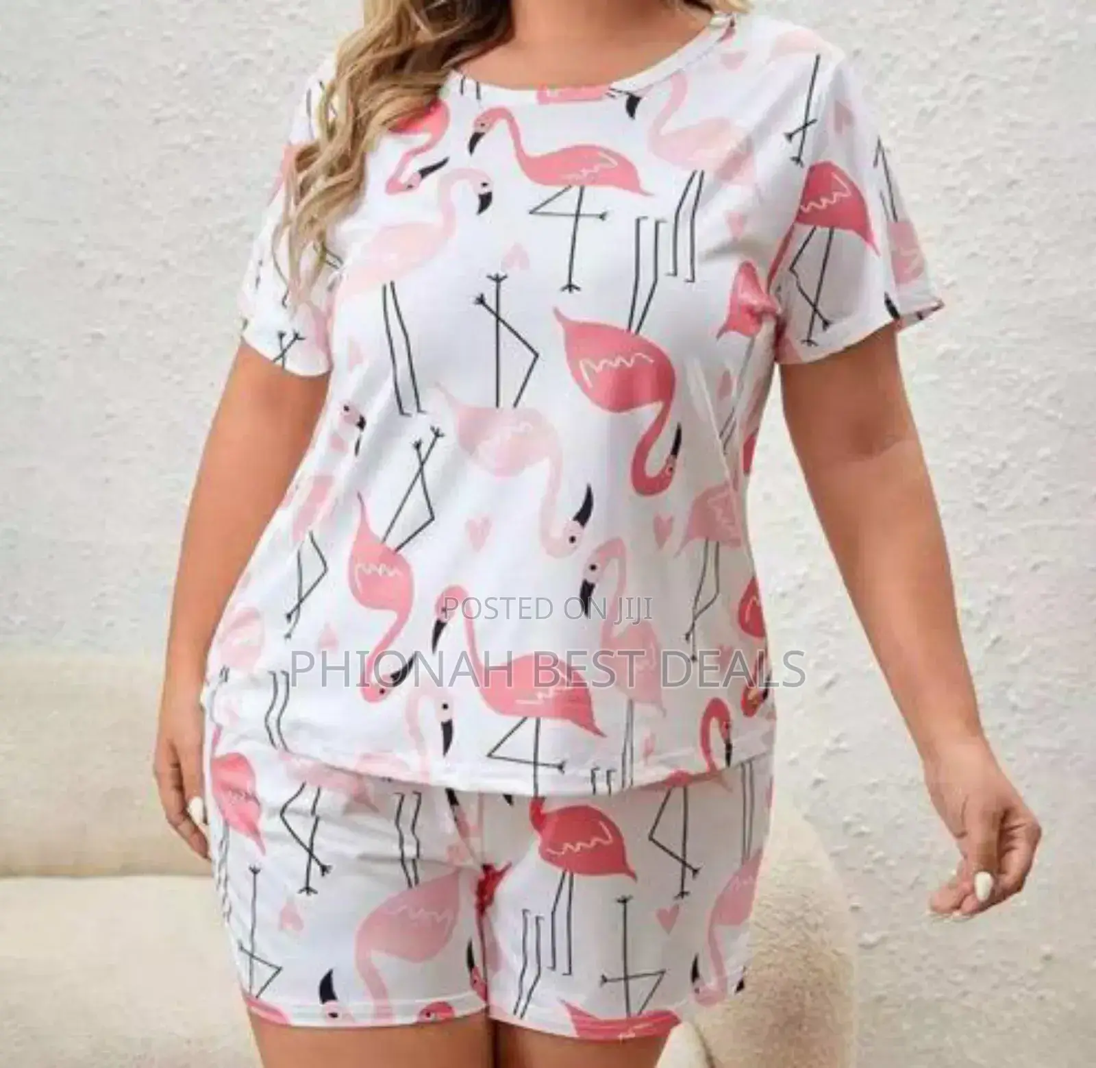 Two Piece Top and Short Night Wear