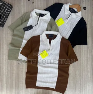 Casual Polo Shirt Sleeves T Shirts