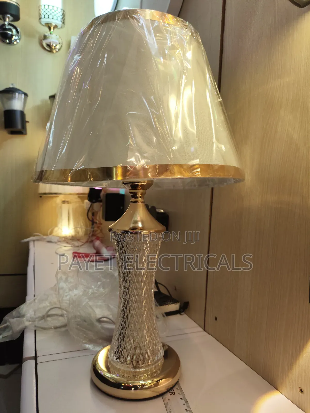 White Bedside Lamp