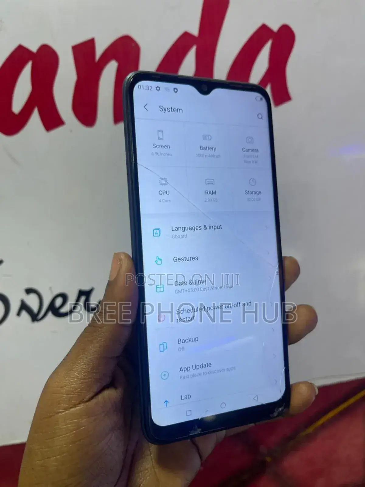 Itel P38 32 GB Black