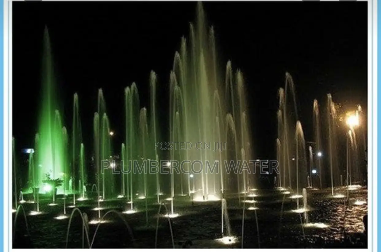 Dry Deck Water Fountain
