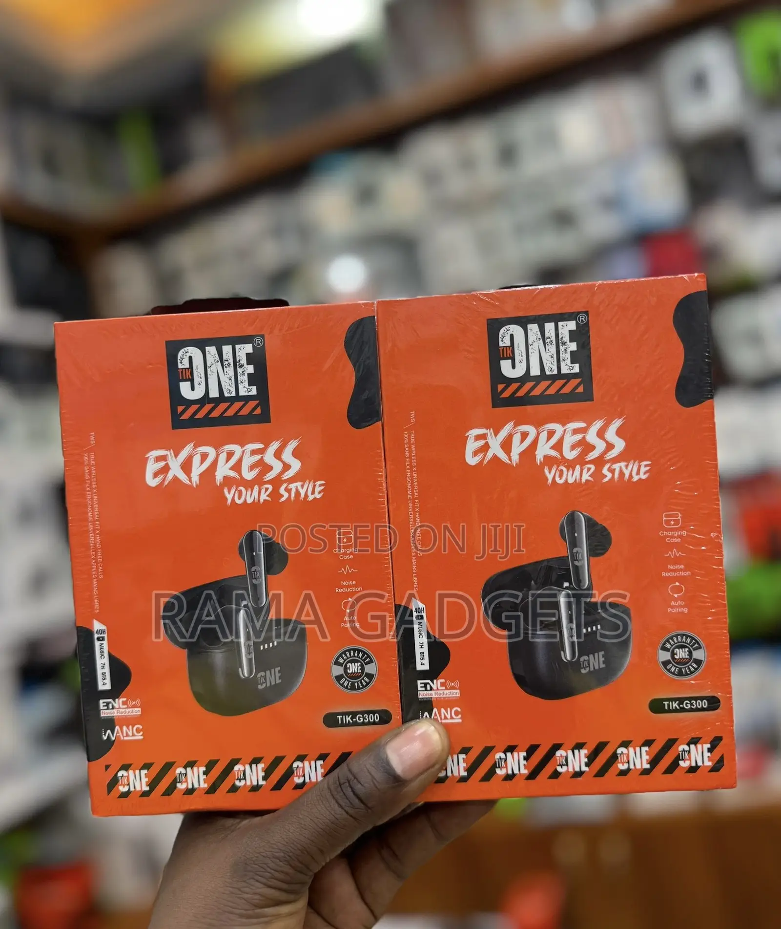 The One Express " Tik-G300 Earbuds.