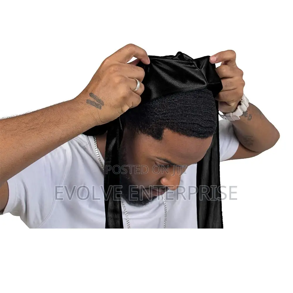 Unisex Silky Durags Bandanas Turban Hat