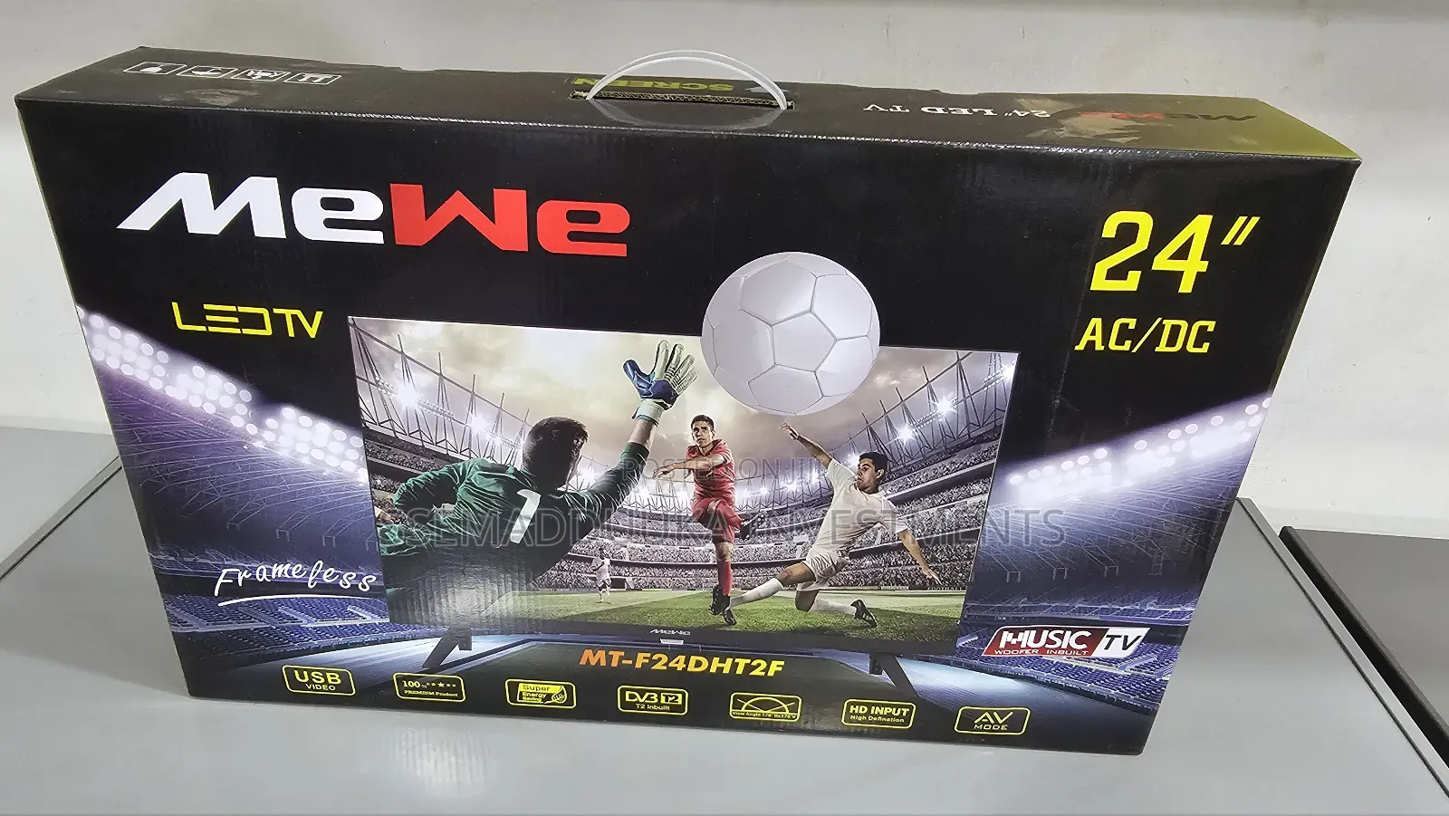 Mewe 24 Inches Frameless Digital Tv