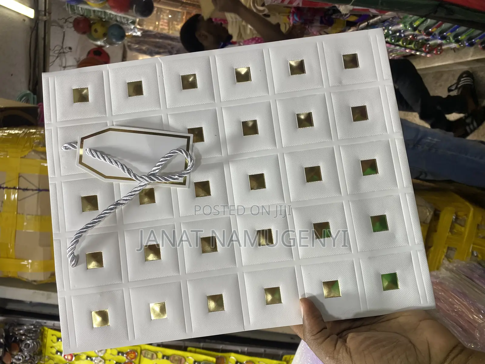 A Dozen of White With Gold Coatings Design Gift Packing