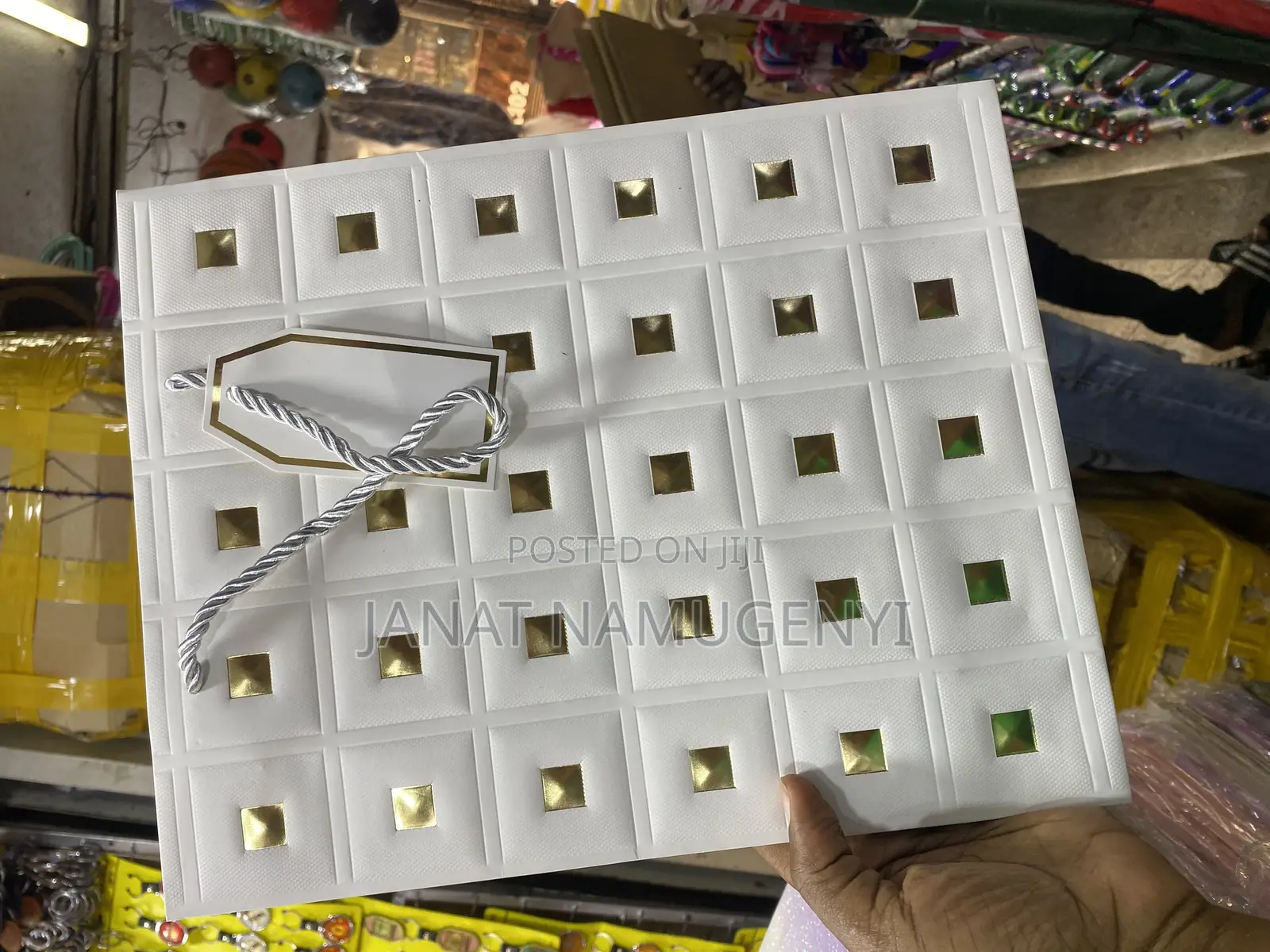 A Dozen of White With Gold Coatings Design Gift Packing