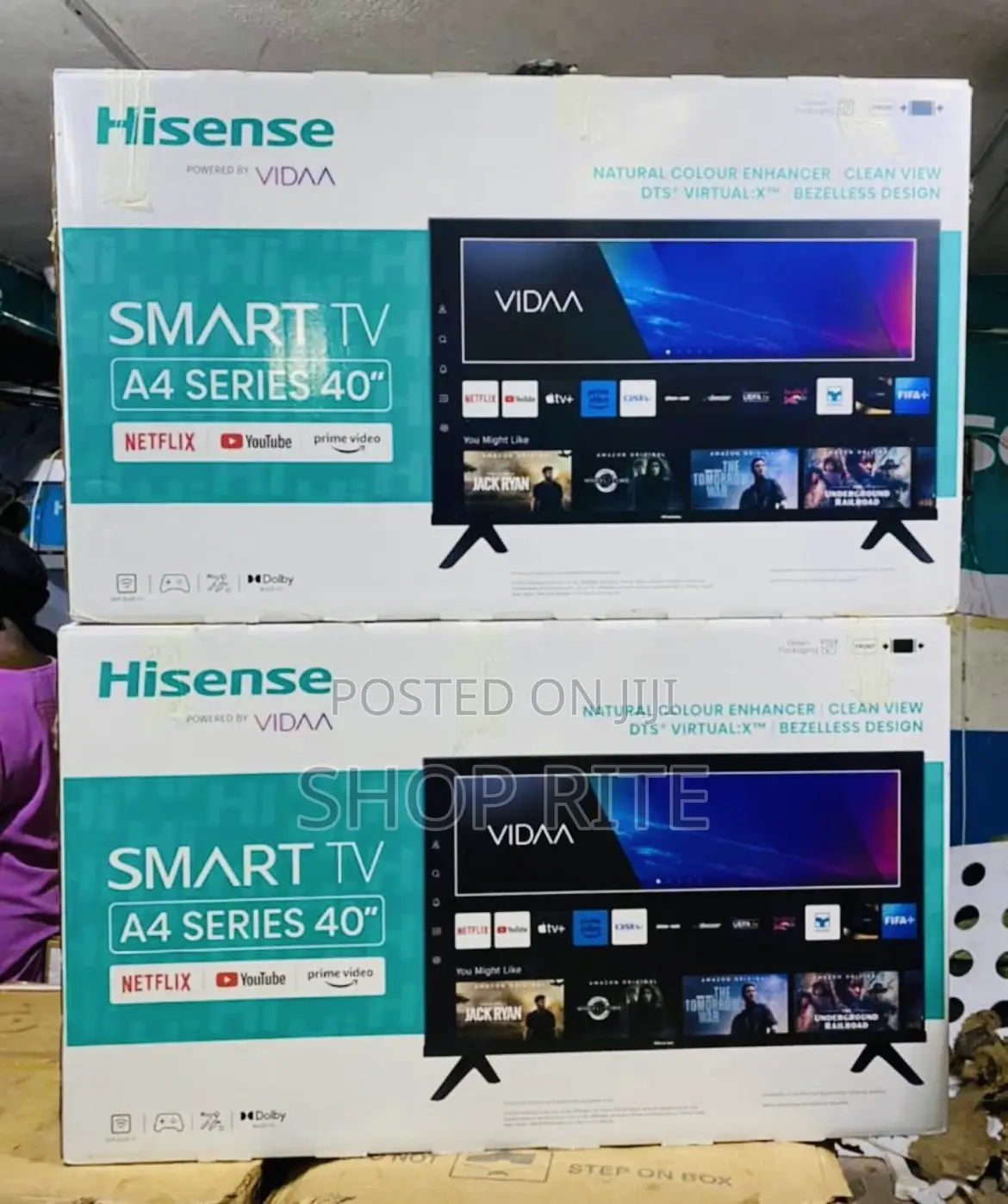 Hisense 40 Inches Smart Tv A4 Series