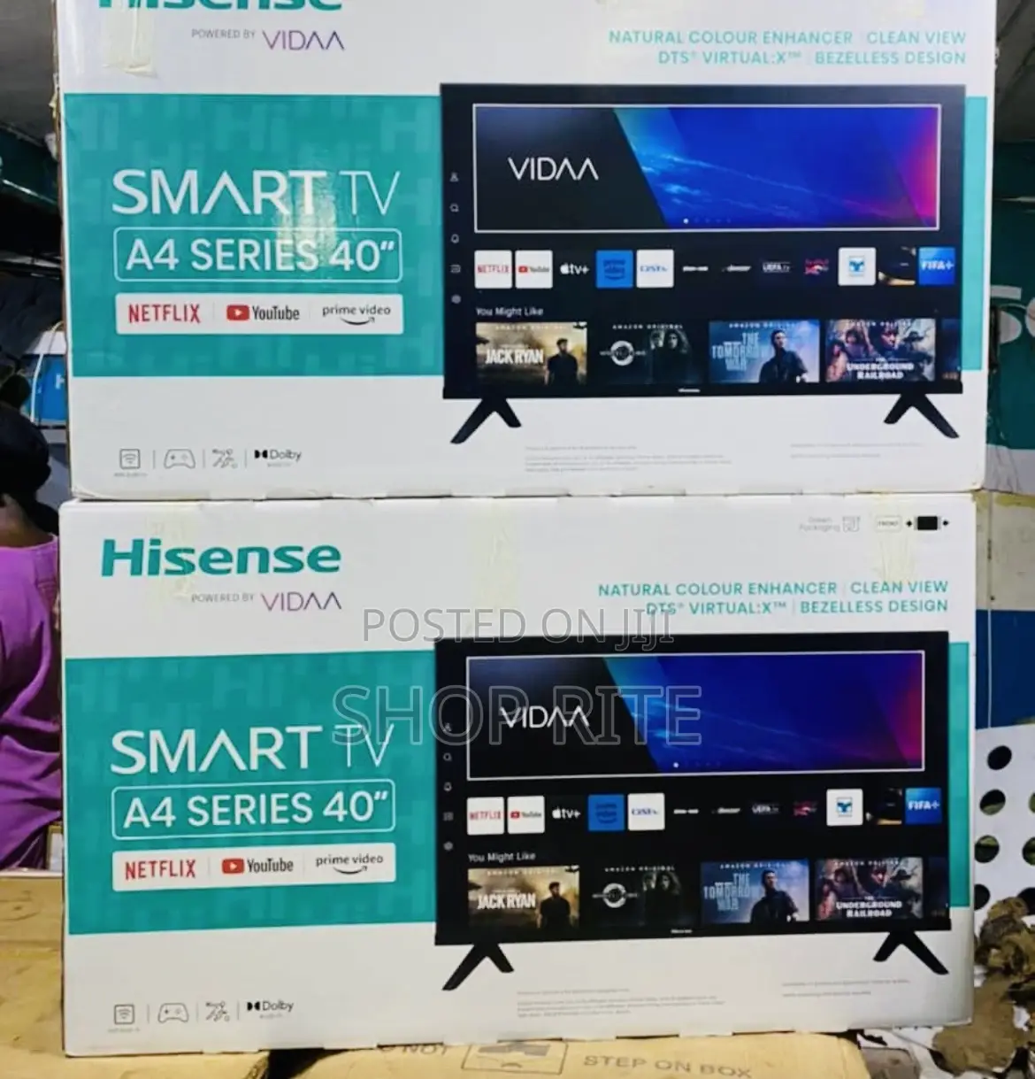 Hisense 40 Inches Smart Tv A4 Series