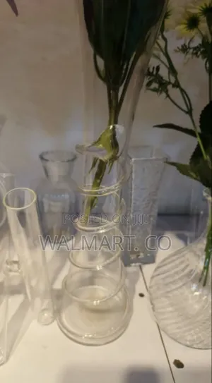 Spiral Coil Long Flower Vase