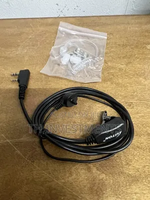 Walkie Talkie Earpiece W/Mic Acoustic Tube Headsets
