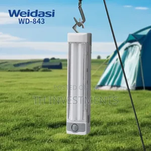 Outdoor Camping Lamp With Hook Rechargeable Portable Led