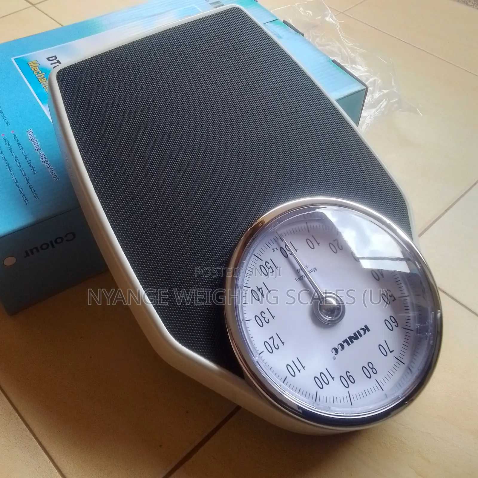 Analogue Weighing Scales 160kg Weight Mechanical Body Weighing Scale