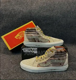 Men's Genuine Vans Off the Wall Hi Top Sk8 Hi in Stock