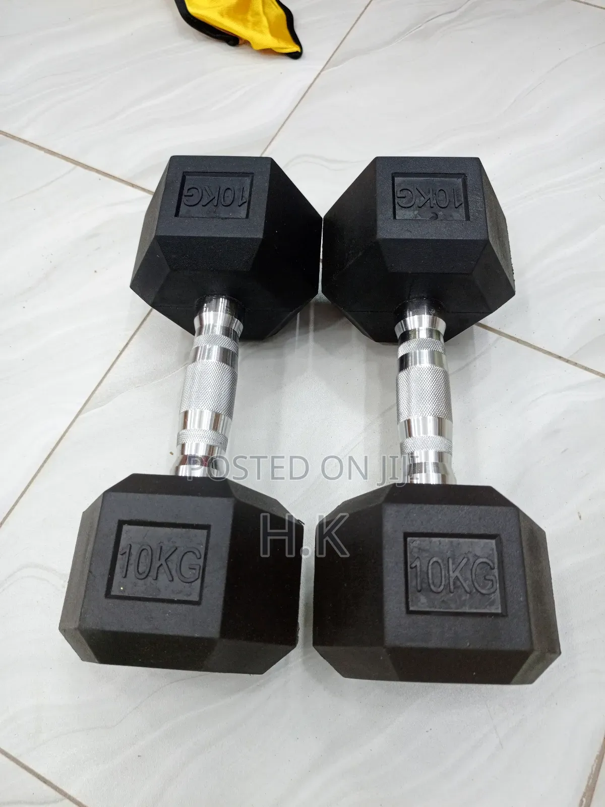 10kg Hexagonal Dumbbell