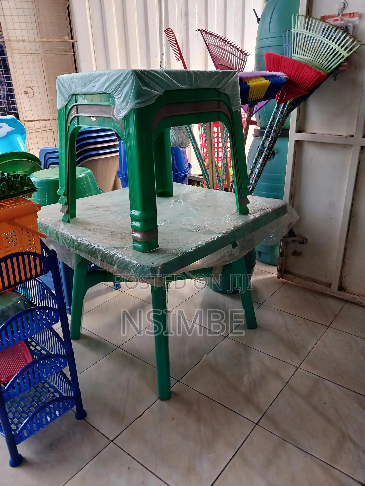 Plastic Chairs And Tables