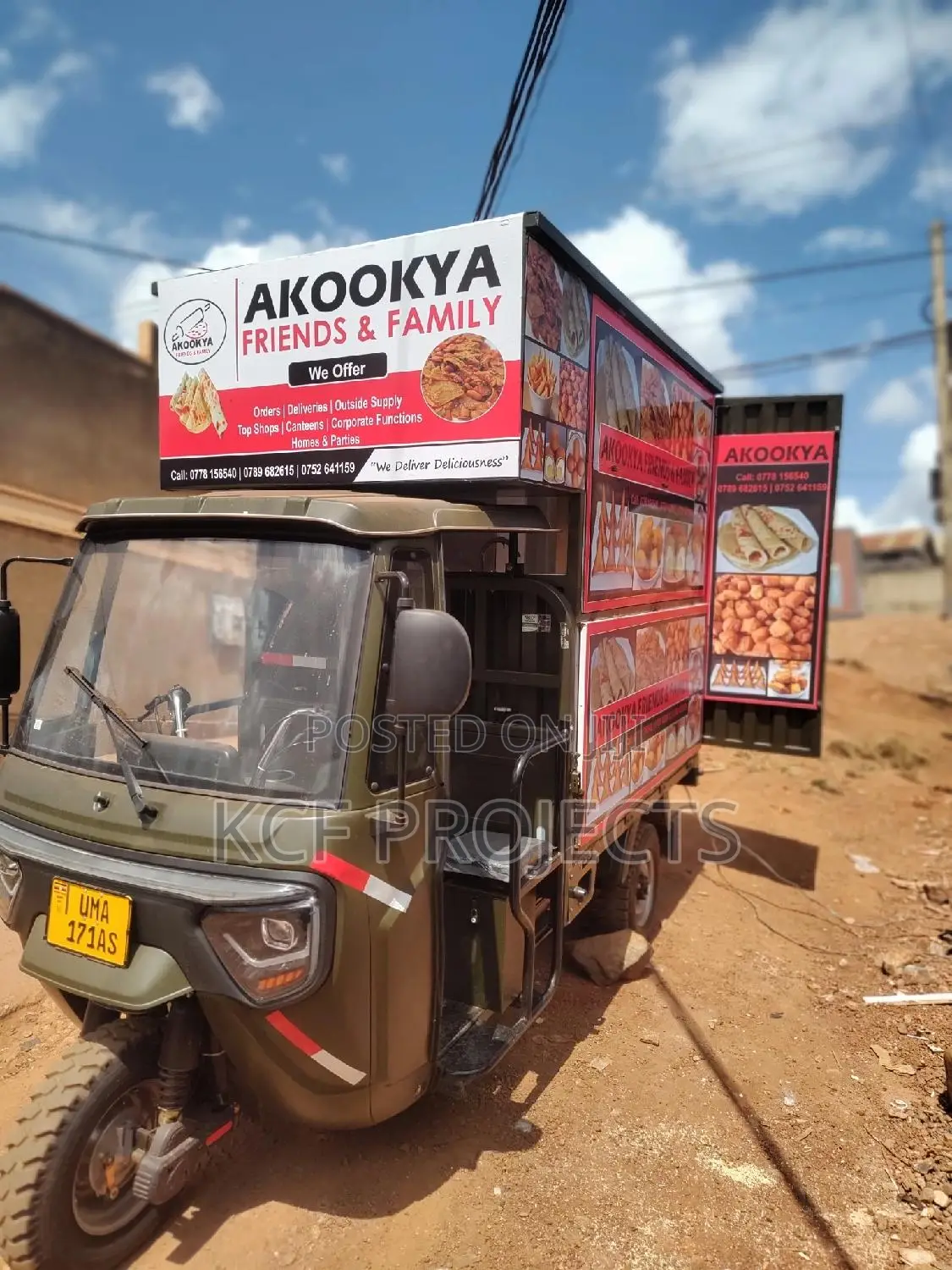Kitchen Mobile Kiosk Shawarma Take Away