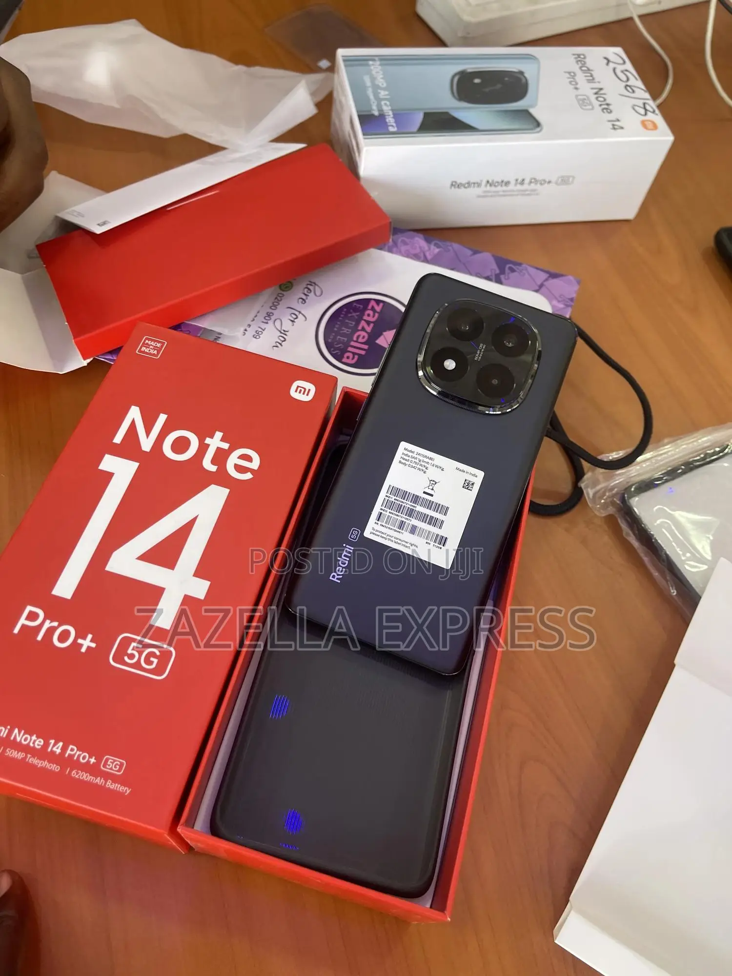 New Xiaomi Redmi Note 14 Pro+ 5G 512 GB Black