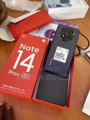 New Xiaomi Redmi Note 14 Pro+ 5G 512 GB Black