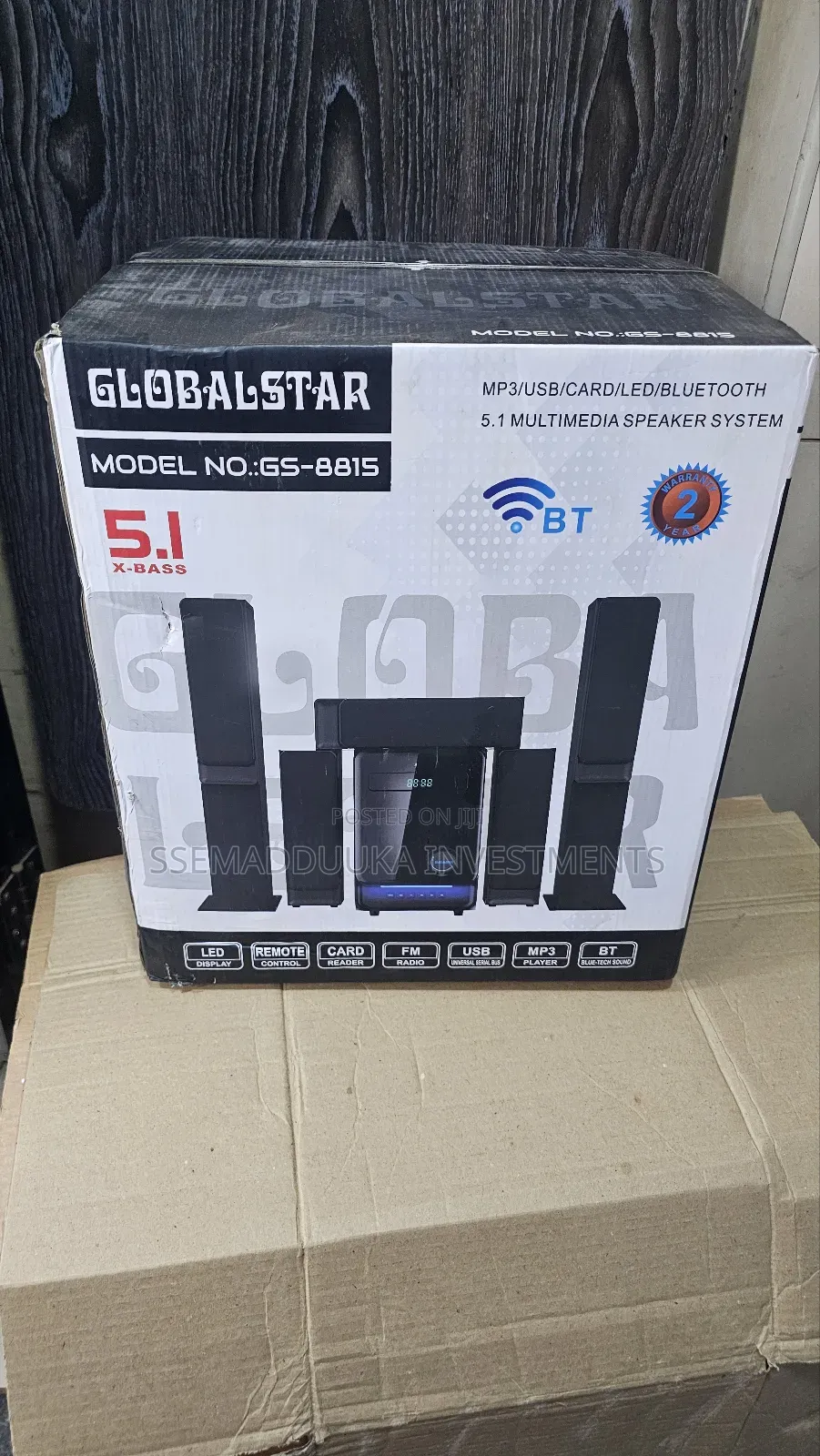 Globalstar Gs -8815 Multimedia Speaker System