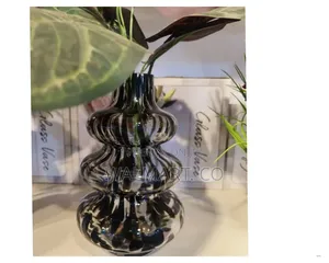 Round Flower Glass Vase