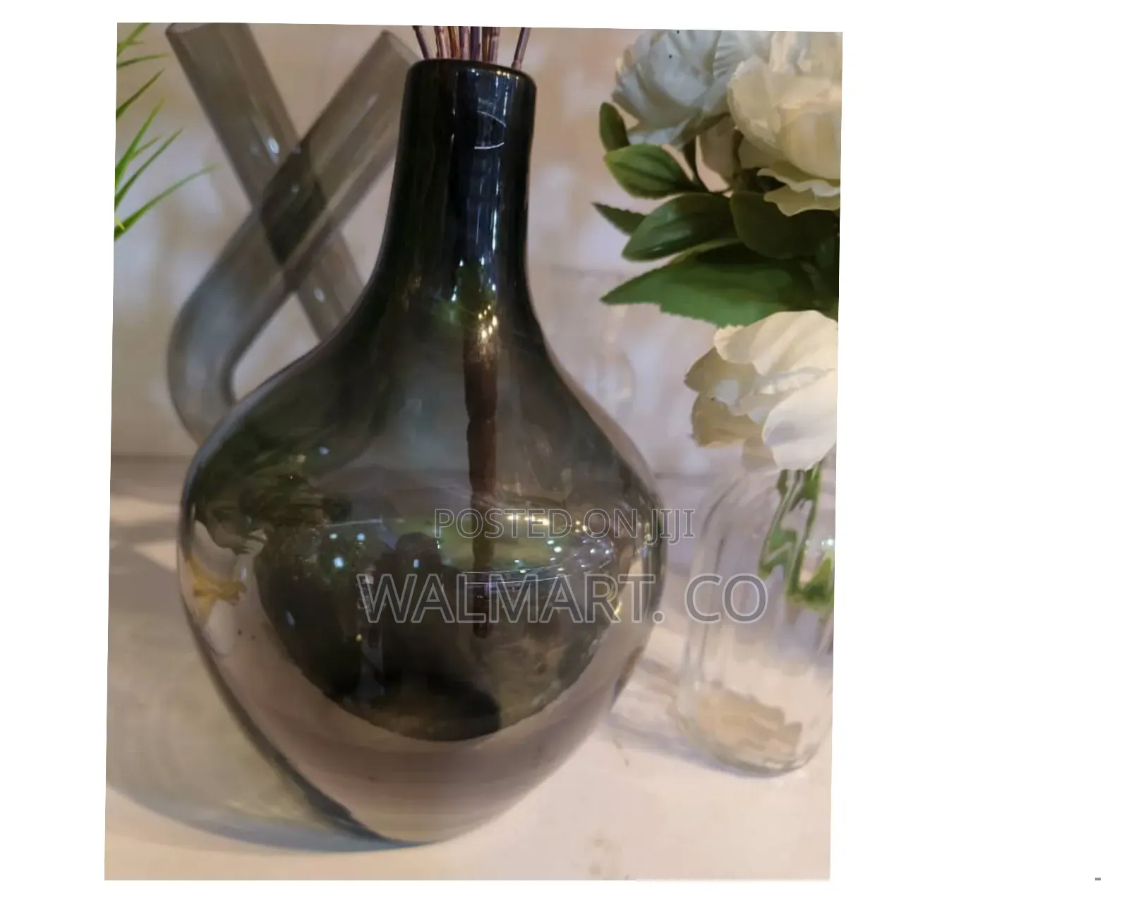 High Quality Durable Black Flower Vase