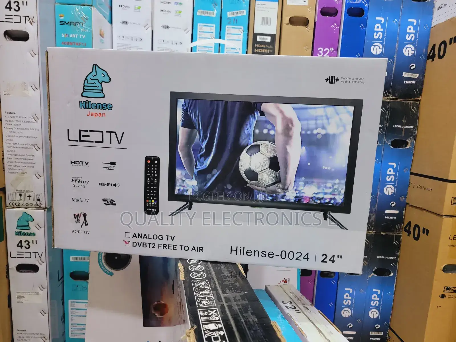 Hilense 24 Inches Free To Air Tv