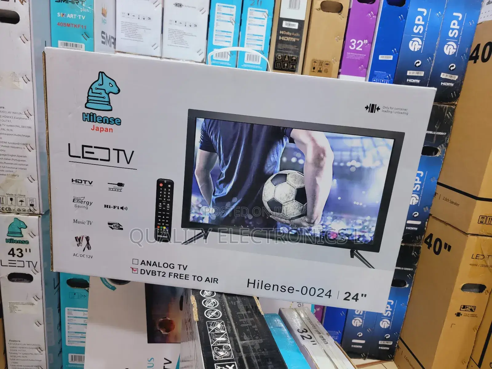 Hilense 24 Inches Free To Air Tv